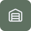 Metal roofing icon